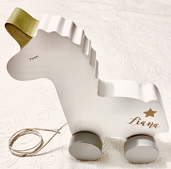 Nachziehtier Einhorn weiss von Jabadabado